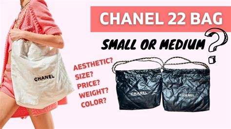 chanel 22 p|chanel 22 small size.